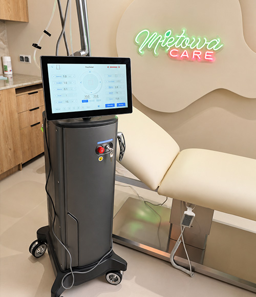 nowoczesny laser frakcyjny co2 gniezno - mietowa care